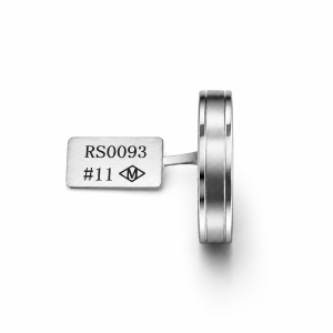 HYH Jewelry – Men's Minimalist Brushed Silver Band Ring (RS0093)